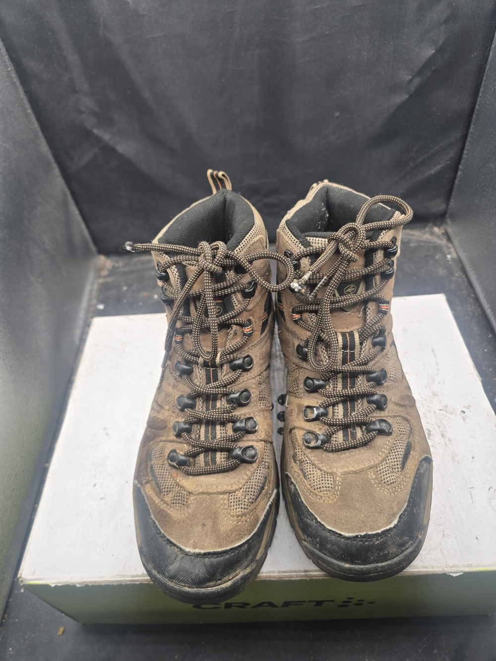 RedHead Brown Men's Hiking Boots with Black Toe Caps